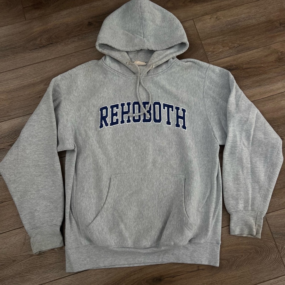 Oversized Grey Rehoboth Hoodie